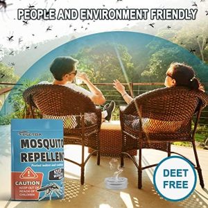 TSCTBA Mosquito Repellent, Natural Mosquito Repellent Indoor, Outdoor Mosquito Repellent for Patio, Powerful Mosquito Barrier, Mosquito Control, Waterproof -2 Packs