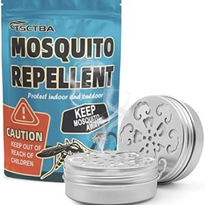 TSCTBA Mosquito Repellent, Natural Mosquito Repellent Indoor, Outdoor Mosquito Repellent for Patio, Powerful Mosquito Barrier, Mosquito Control, Waterproof -2 Packs
